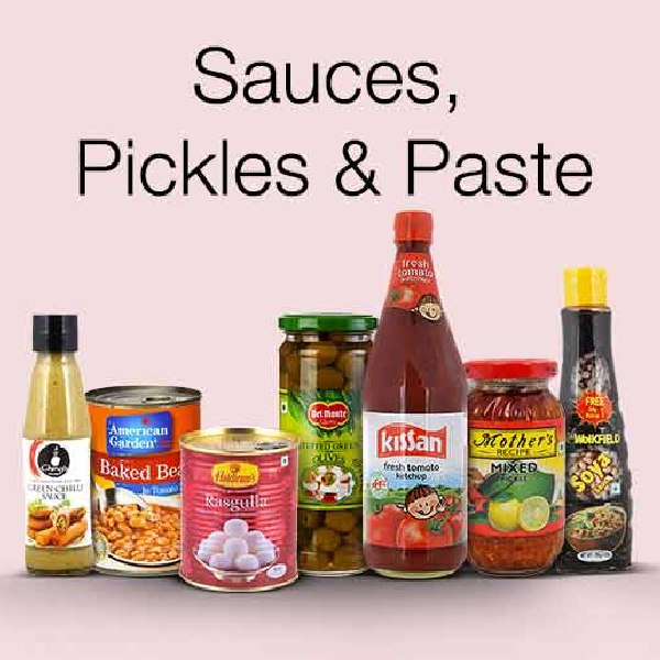 Sauces, Pickles &amp; Paste