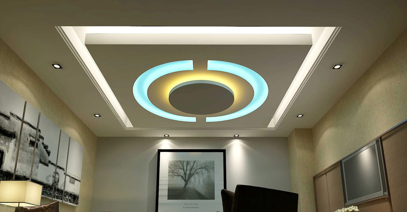 Glassage Interior & Exterior Pvt Ltd+Gypsum Ceiling Works