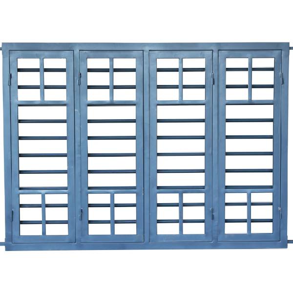 Four Panel Steel Casement Window With Top Open And Design- W2-140x200