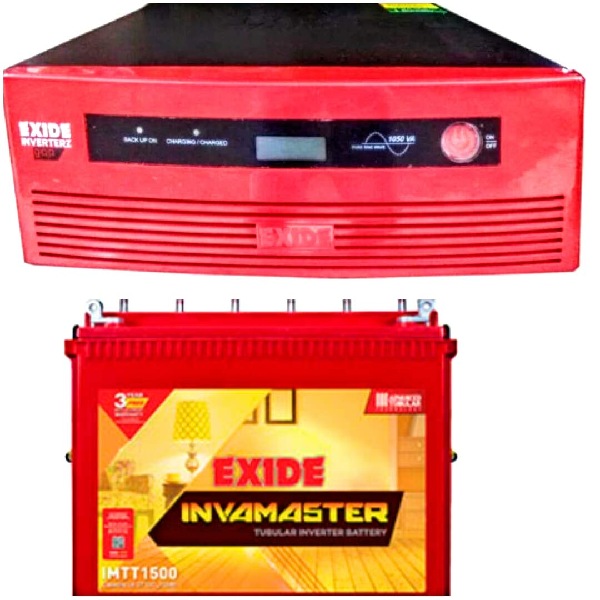 Exide Inverters and Batteries