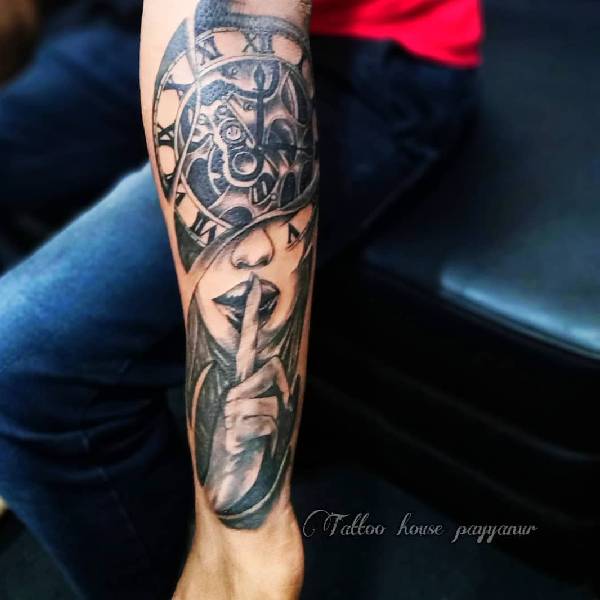 Black and Grey Tattoo