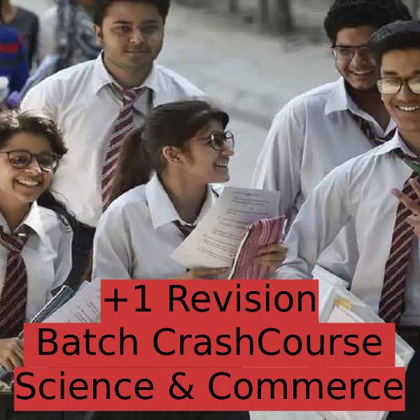 +1 Revision Batch Crash Course Science &amp; Commerce