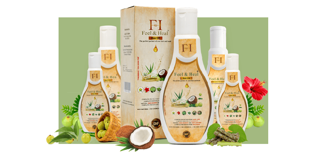 Feel and Heal Hair oil