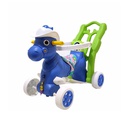 Loonu Baby Derbi Horse Rocker 4 in 1 with Wheels and Parental Push Handle(B33103)