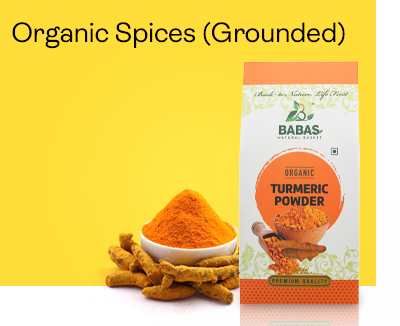 Organic Spices (Grounded &amp; whole)