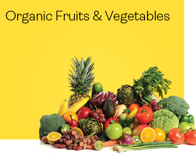 Organic Fruits &amp; Vegetables