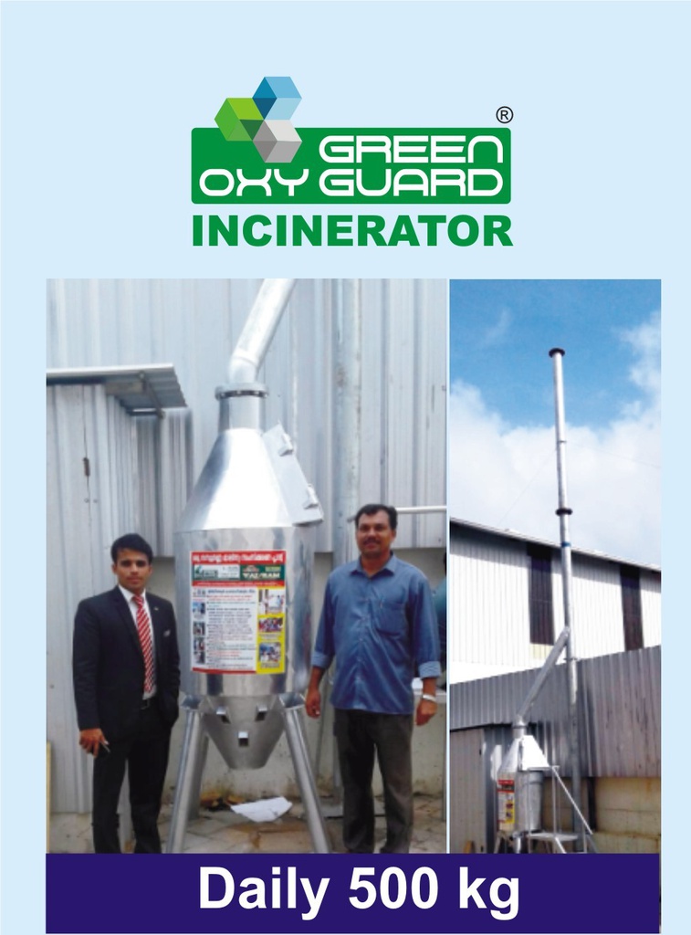 Waste Plant Incinerator-500Kg