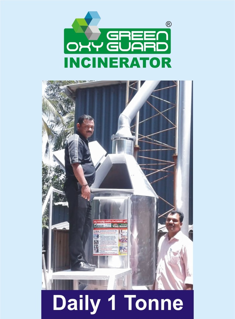 Waste Plant Incinerator-1Ton