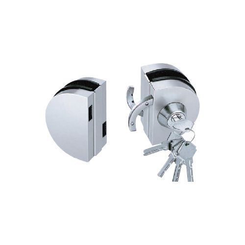GL 010 Glass To Glass Lock(Without Glass Cutout-Patch Fittings &amp; Patch Locks