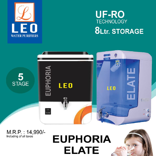 Leo Water Purifiers+Leo Euphoria Elate