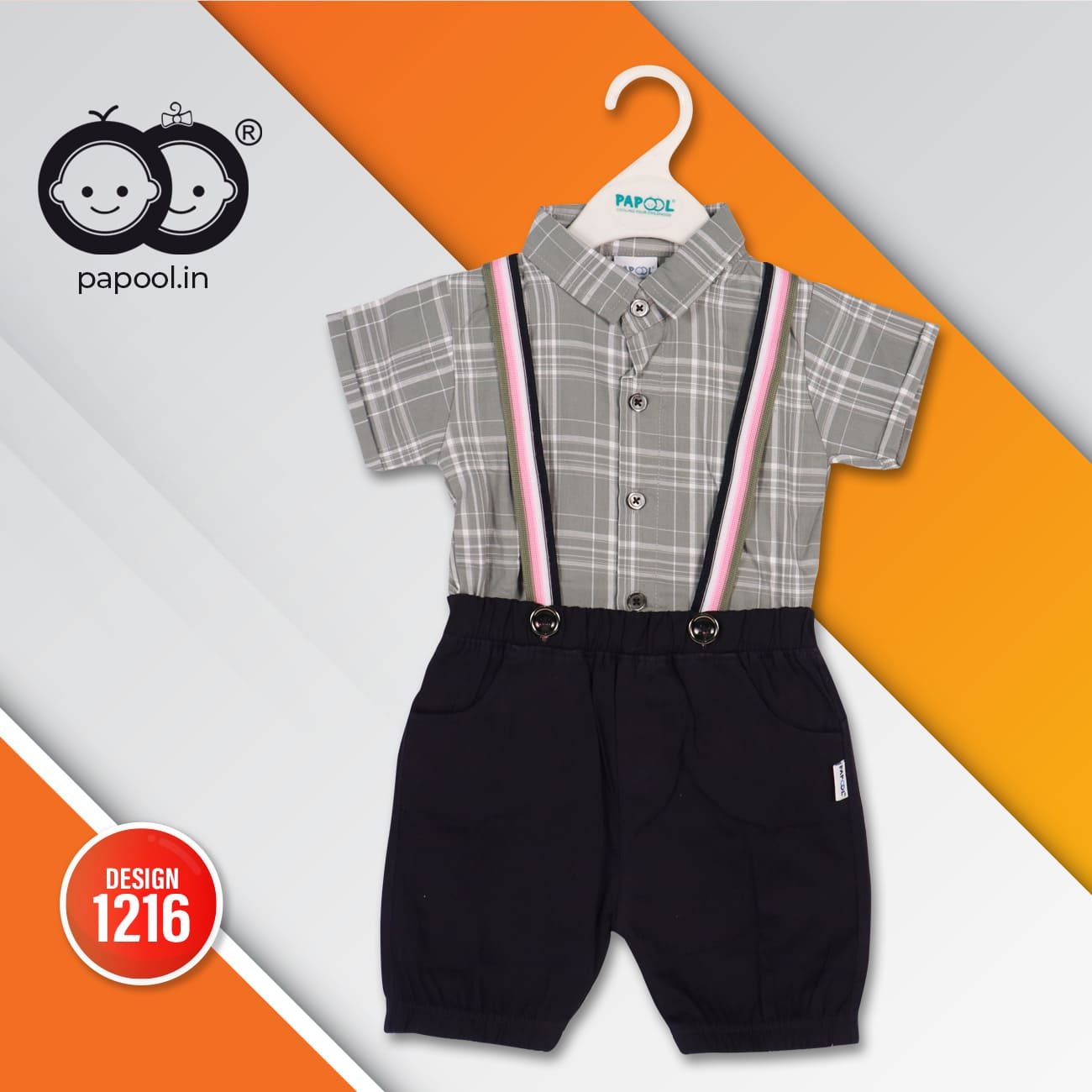 Papool+Stylish Party Wear Romper