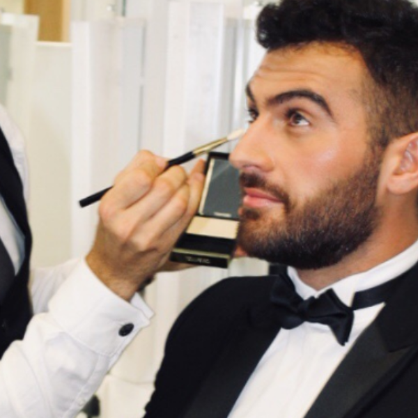 Mens Look +Groom Makeup