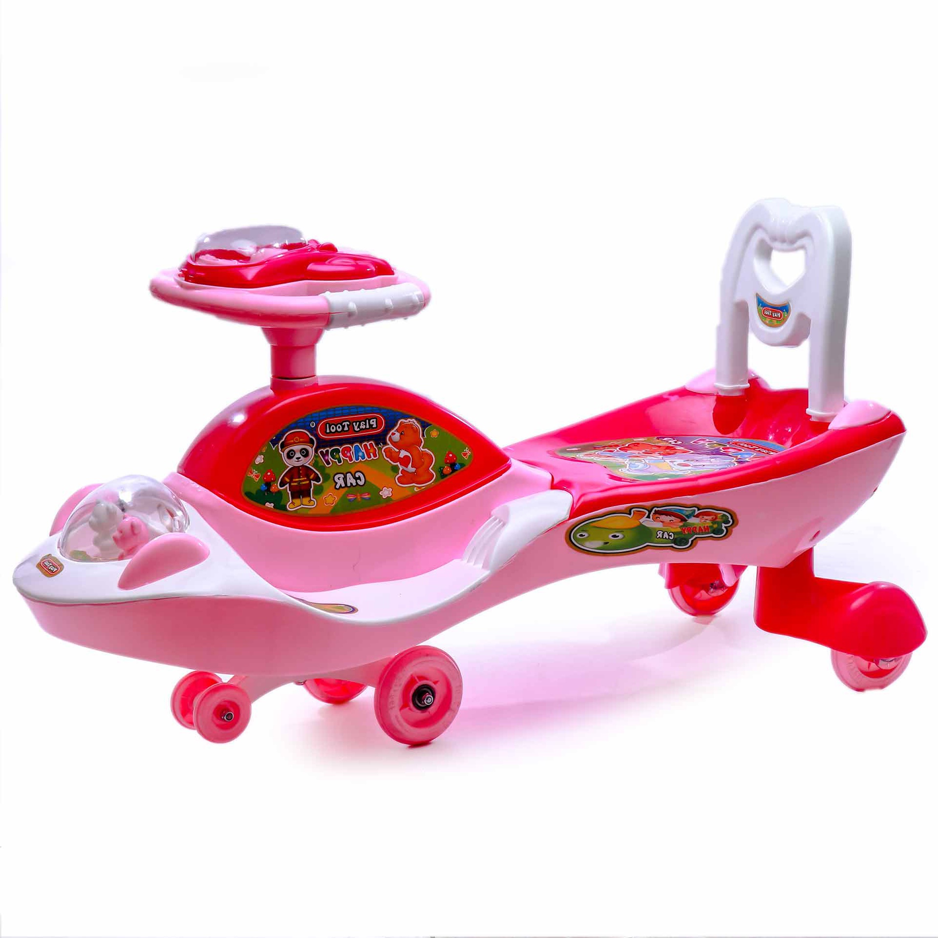 TooTwo Toys+Loonu Baby Car Happy Plastic Fancy Magic Ride-on Car / Twister Toy for Kids(B27841)