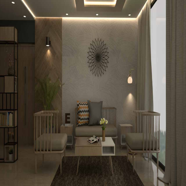 Elegant Interior and Modular Kitchen Private Limited+Living Room