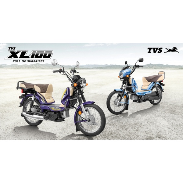 Malabar Motors+TVS XL100-Mopeds